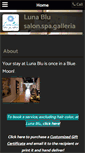 Mobile Screenshot of lunablusalon.com